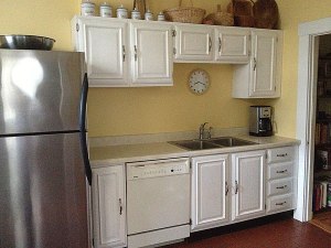 I've done everything within my power and budget that my realtor asked of me – except hide the coffee maker. I just can't live without it handy and accessible.