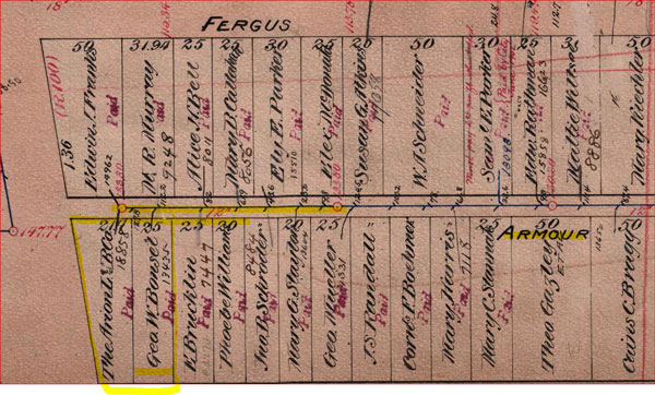 The old sewer maps are quite lovely. And quite useless.