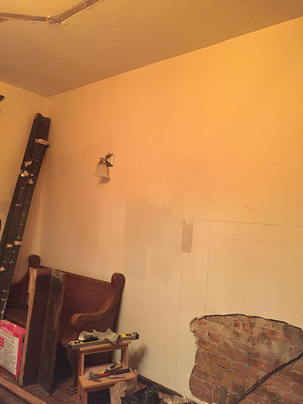 That light (and exposed wire) will be disconnected.