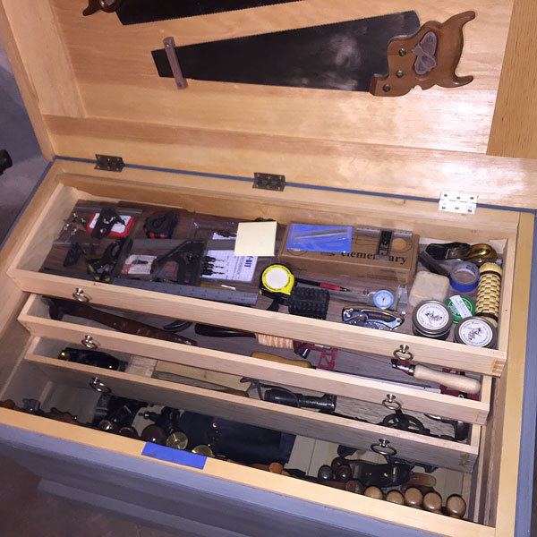 Those filled up fast. I think I have more than the "50 or so tools you need" (from the gospel according to Chris)./