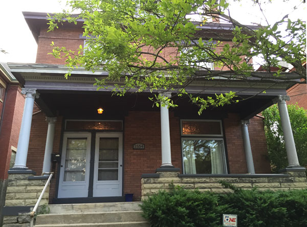 Almost there. By dusk yesterday, I'd gotten all but the capitals, bases and trim over the doors done. This morning, I threw in the towel after the door trim (more dentil moulding). The column tops and bottoms will just have to wait.